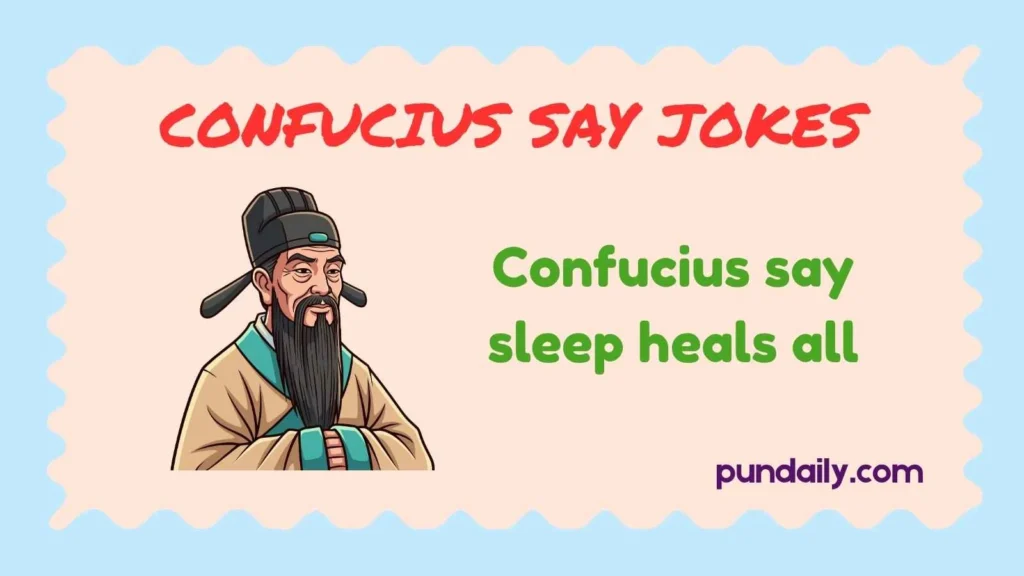 confucius say jokes