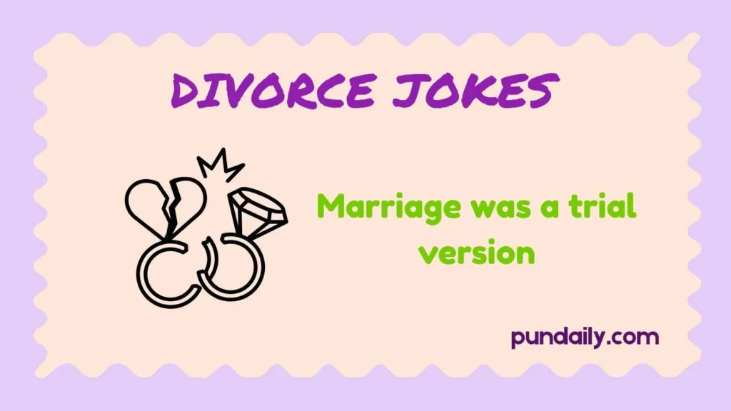 divorce jokes