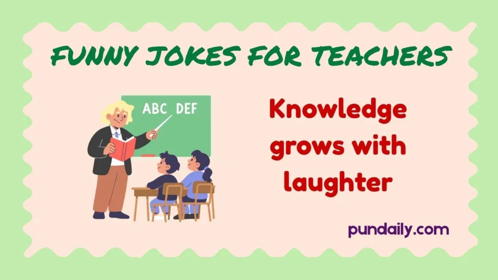 funny jokes for teachers