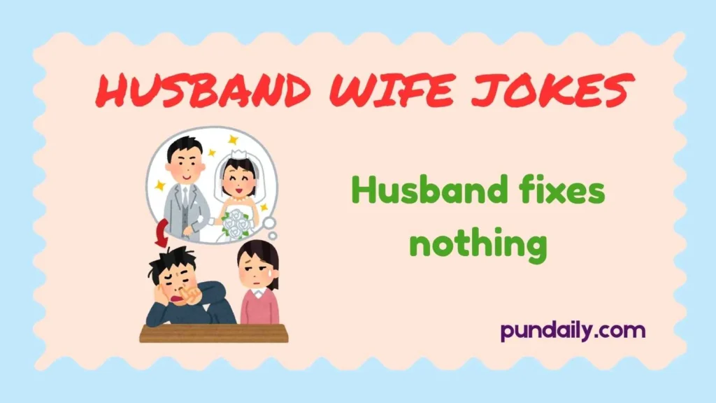 husband wife jokes