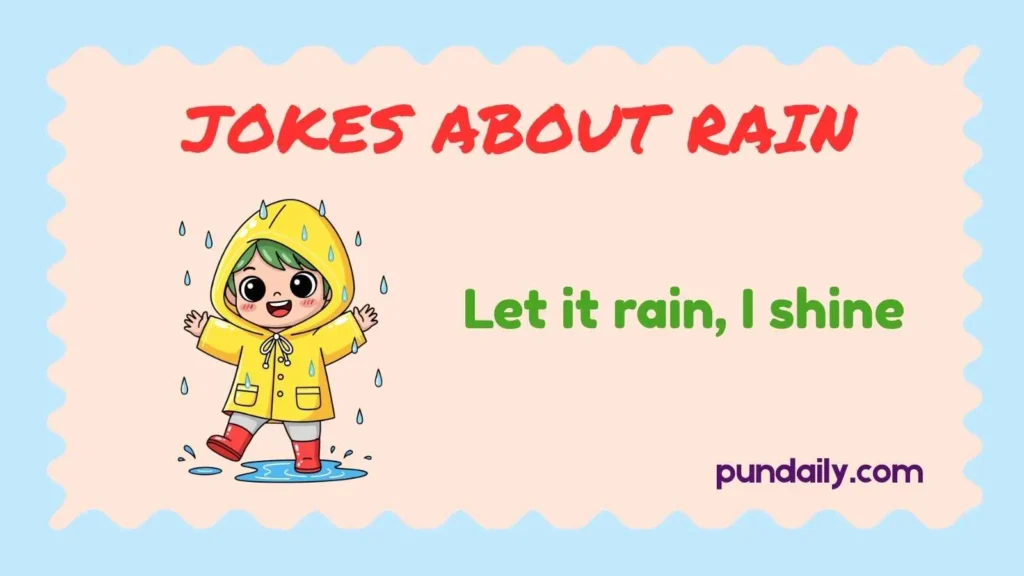 jokes about rain