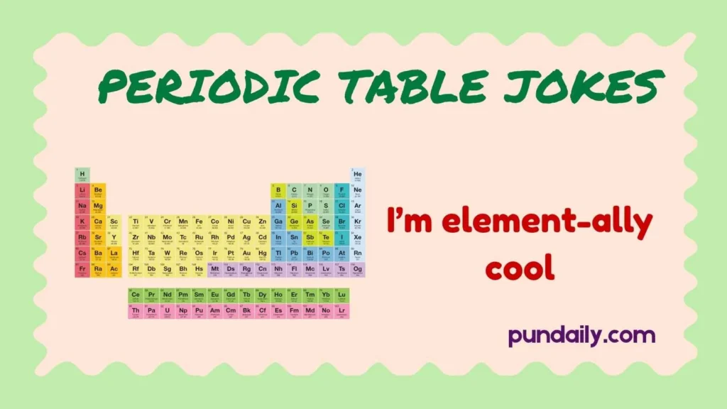 periodic table jokes