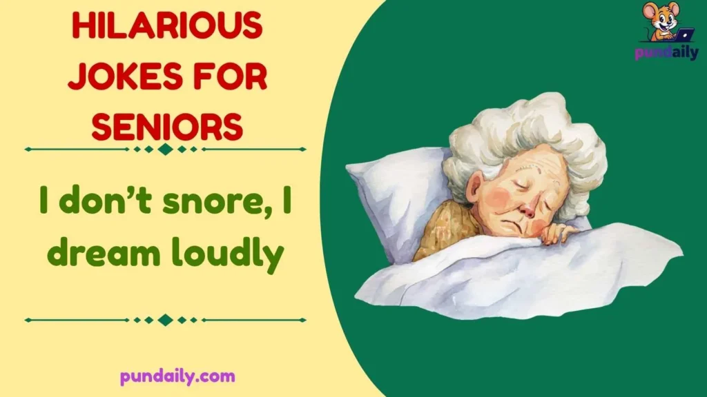 hilarious jokes for seniors